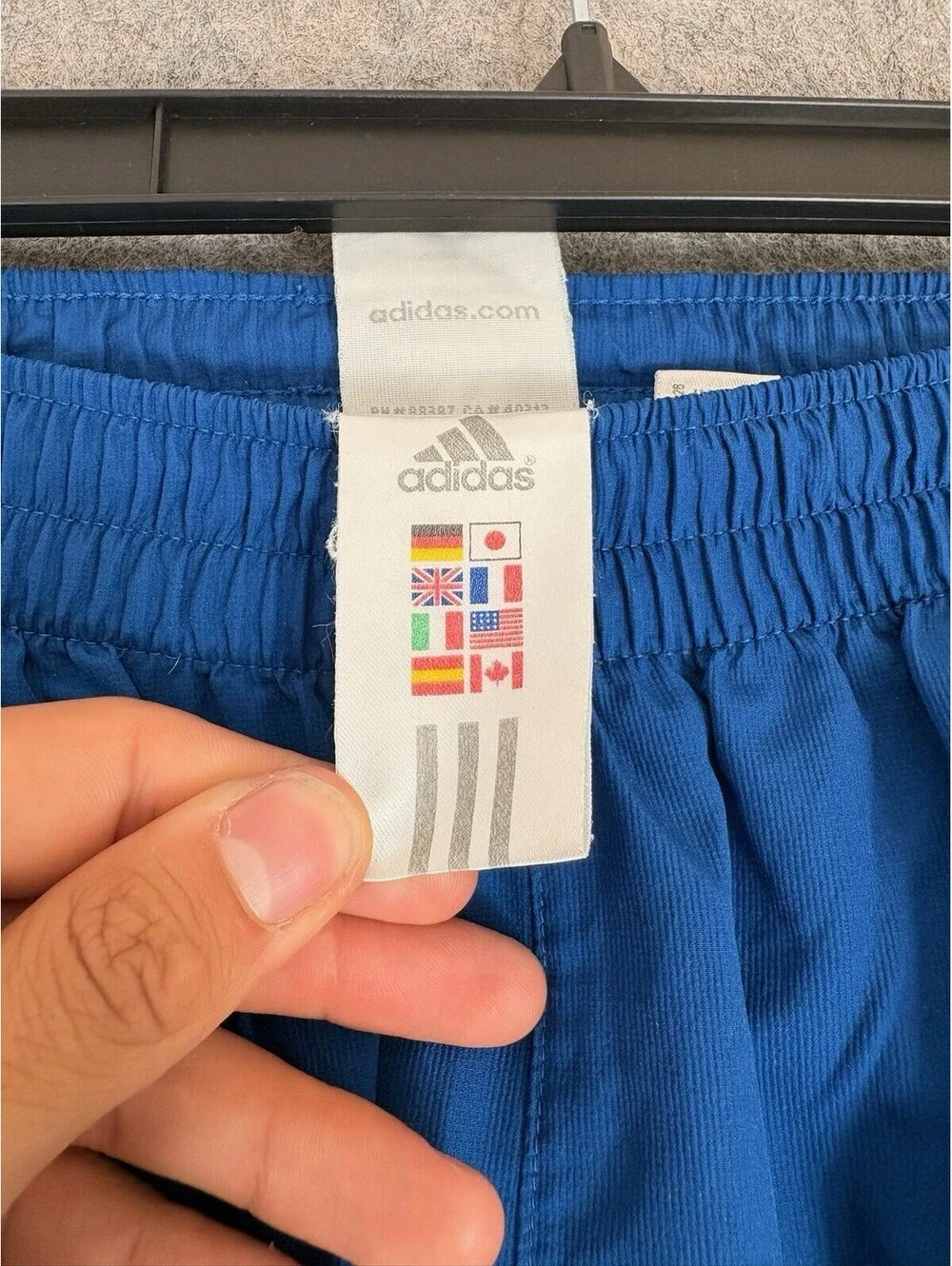 Vintage 90s Adidas Zip Pants Track Sweatpants Baggy XL y2k